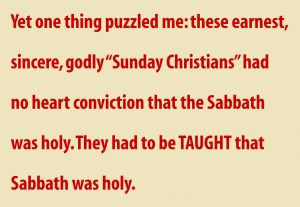 Knowing The Covenants Puts Sabbath In Its Place Proclamation Online